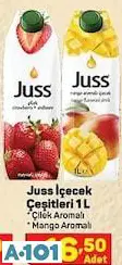 JUSS İÇECEK ÇEŞİTLERİ